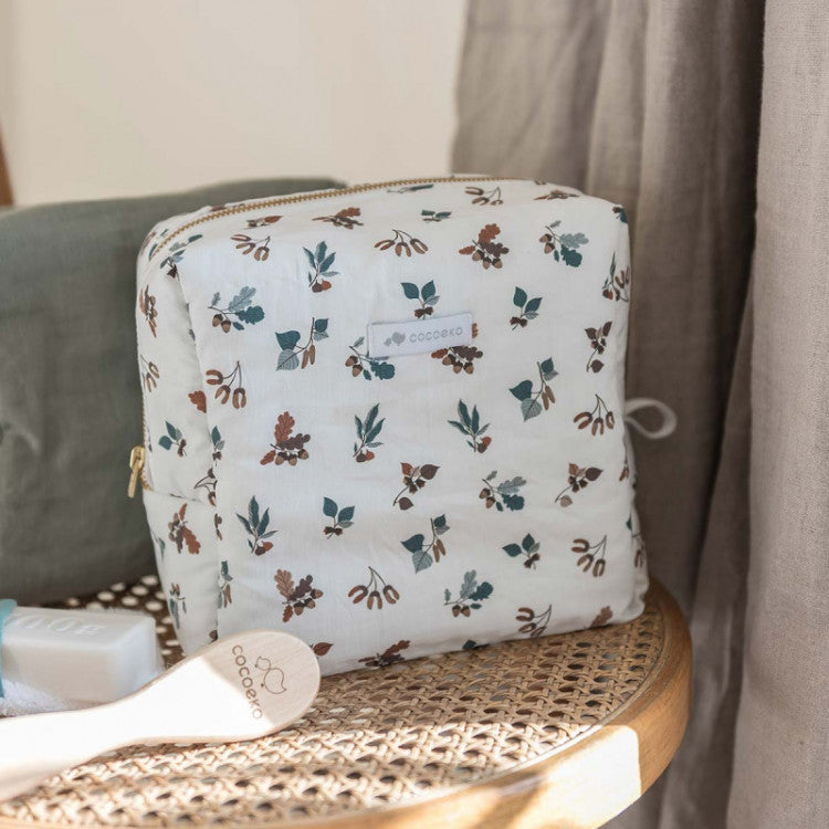 Trousse de toilette coton bio