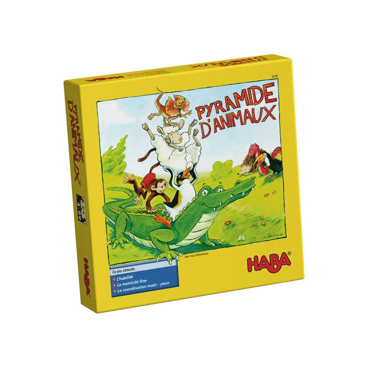 Pyramide d'animaux - jeu d'adresse