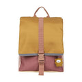 Sac à dos cartable polyester recyclé-Rose