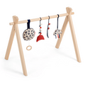 Arche d'éveil en bois avec coussin musical et accessoires - Baker