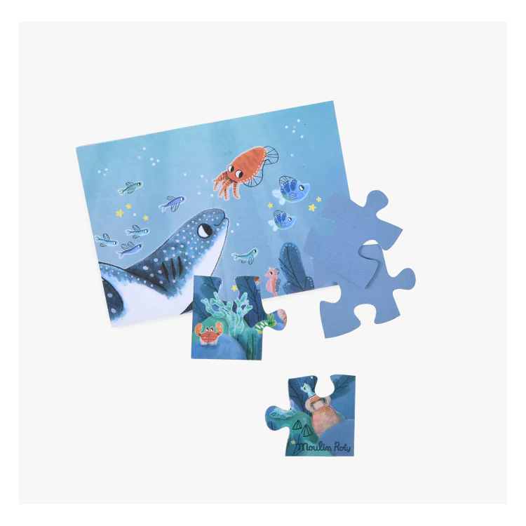Puzzle phosphorescent 24 pièces - Sous la mer