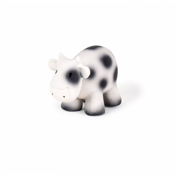 Hochet Vache en caoutchouc naturel