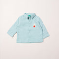 Chemise confort brodée en double gaze de coton