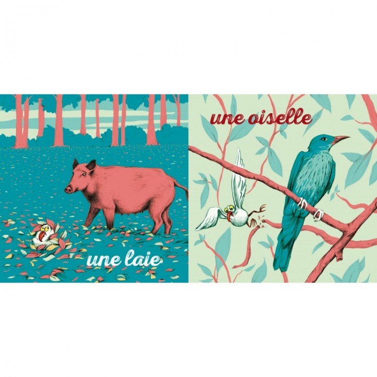 Les Animales - Imagier au féminin, de Fred L.