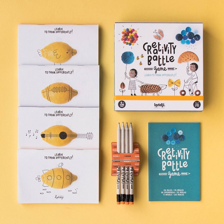 Bataille de créativité - Jeu à dessiner et à penser