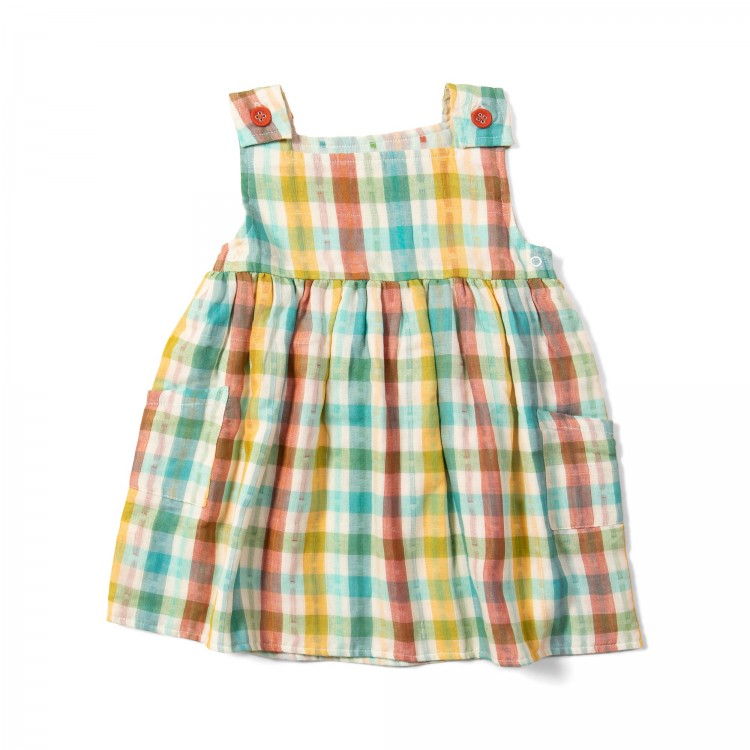 Robe d'été réversible couleurs de l'arc-en-ciel
