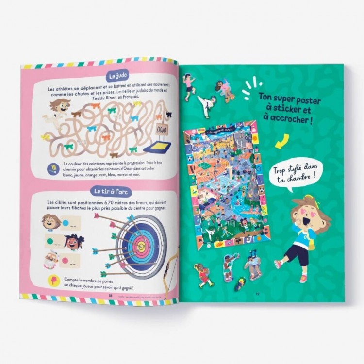 Carnet de voyage des Mini Mondes - Sports du monde
