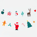 Guirlande déco de Noël en papier