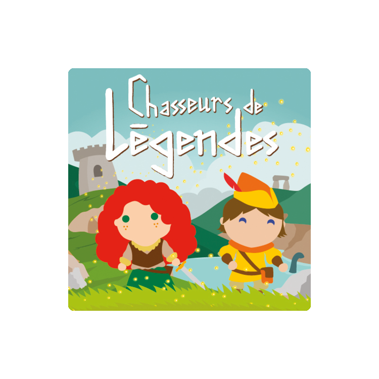 Album audio Lunii à offrir - Chasseurs de légende