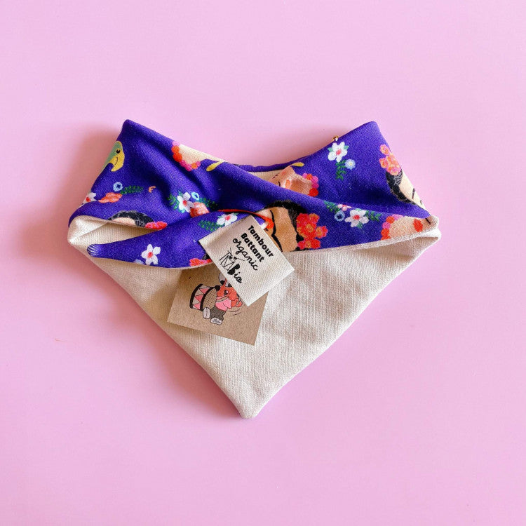 Bavoir Bandana Frida Parrot