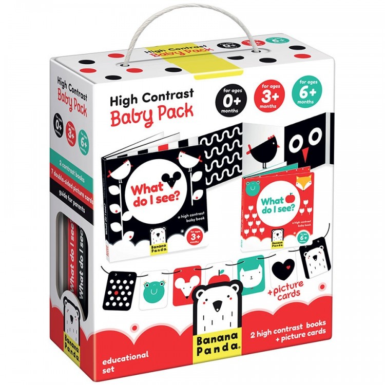 Cartes à contraste - Pack bébé 0 à 6 mois