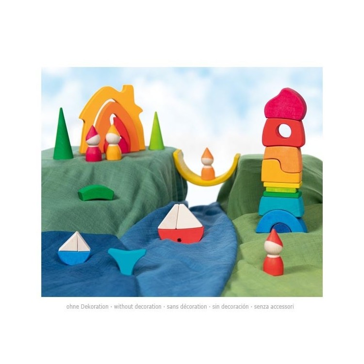 Petit château à empiler Evolution