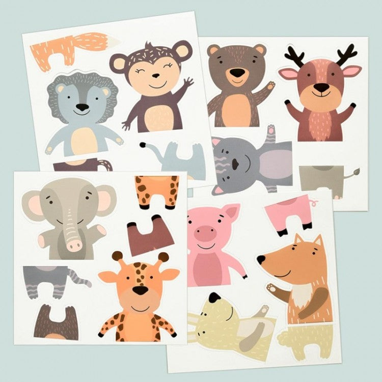 Puzzle-jeu magnétique éducatif animaux