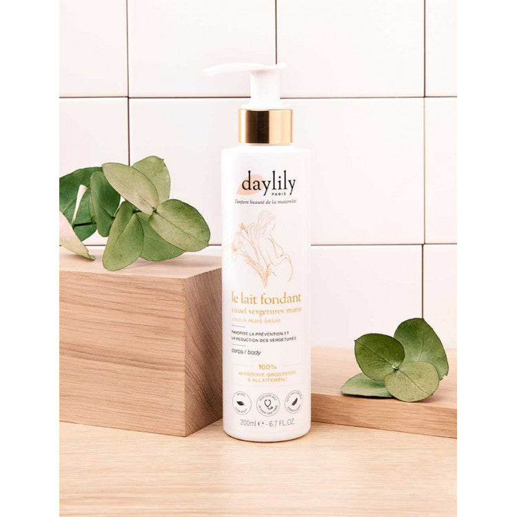 Le lait fondant Rituel vergetures matin