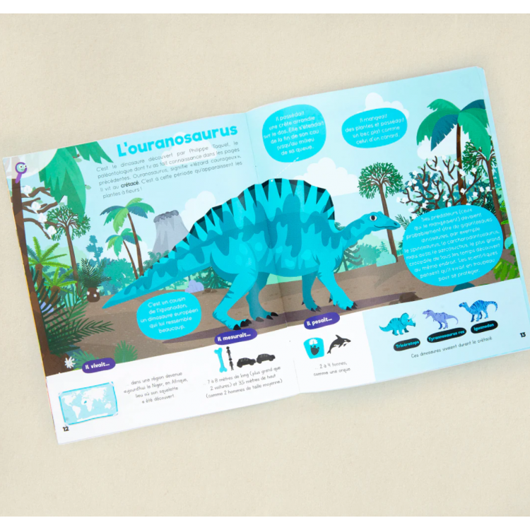 Kit Les Dinosaures - Fabrique tes dinosaures et ta frise historique