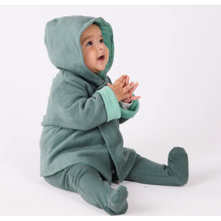 Veste polaire croisée "Cozy"