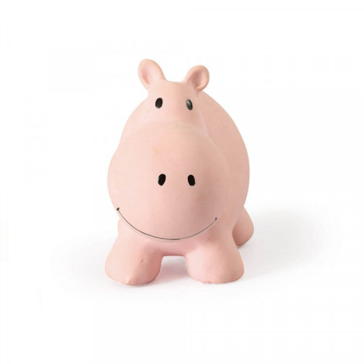 Hochet Hippopotame en caoutchouc naturel