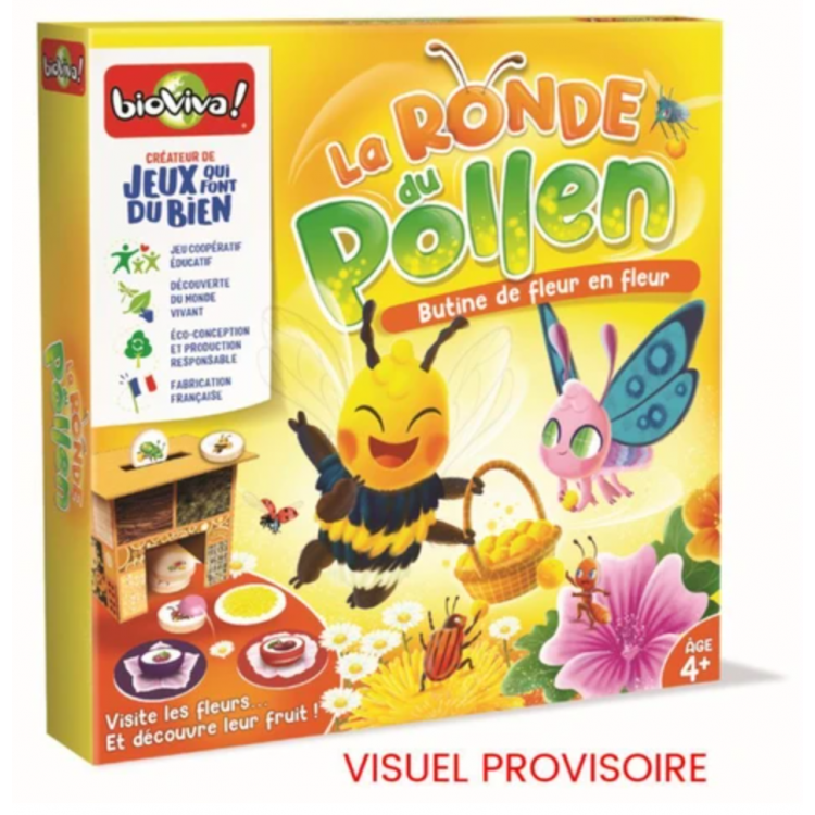 La ronde du pollen - Jeu coopératif