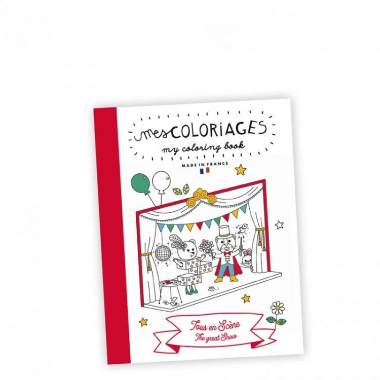Petit carnet de coloriage - Tous en scène