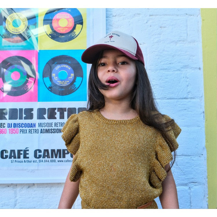 Casquette upcyclée "Sweet Future"