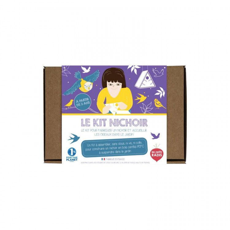 Le kit nichoir à oiseaux