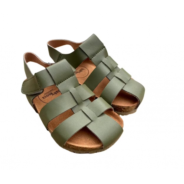 Sandales "Petit Baroudeur" - cuir vegan