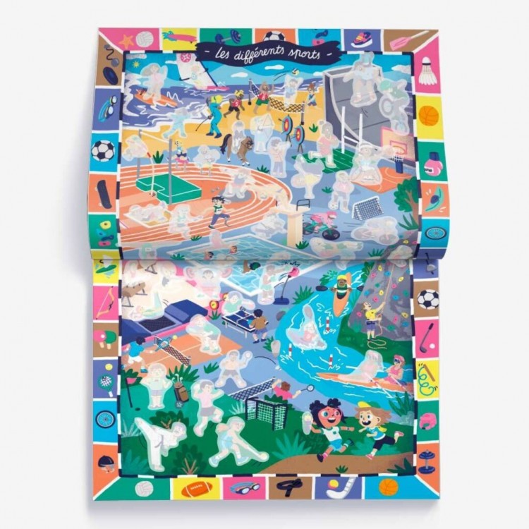 Carnet de voyage des Mini Mondes - Sports du monde