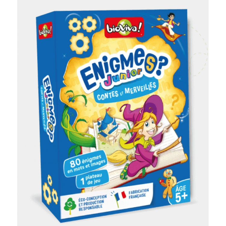 Enigmes Junior - Contes et Merveilles