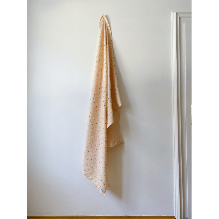 Grand lange 100x114 cm coton GOTS - Motif soleils