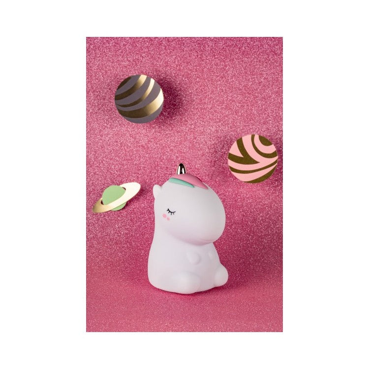Veilleuse en silicone Licorne