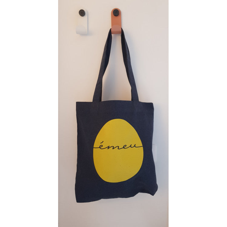 Le tote bag Émeu en toile recyclée