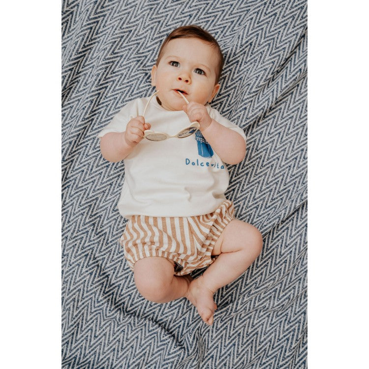 Bloomer en coton rayé