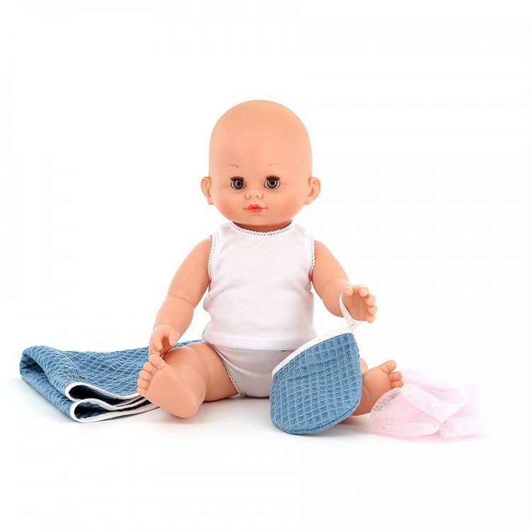 Poupée Petit Câlin 36 cm et sa cape de bain