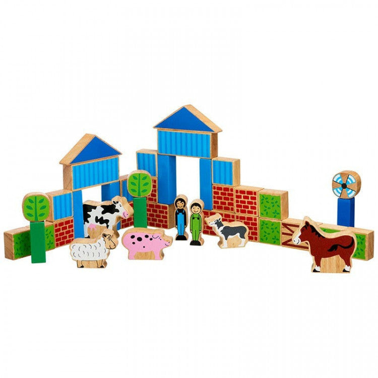 Cubes équitables - La Ferme - 40 pièces