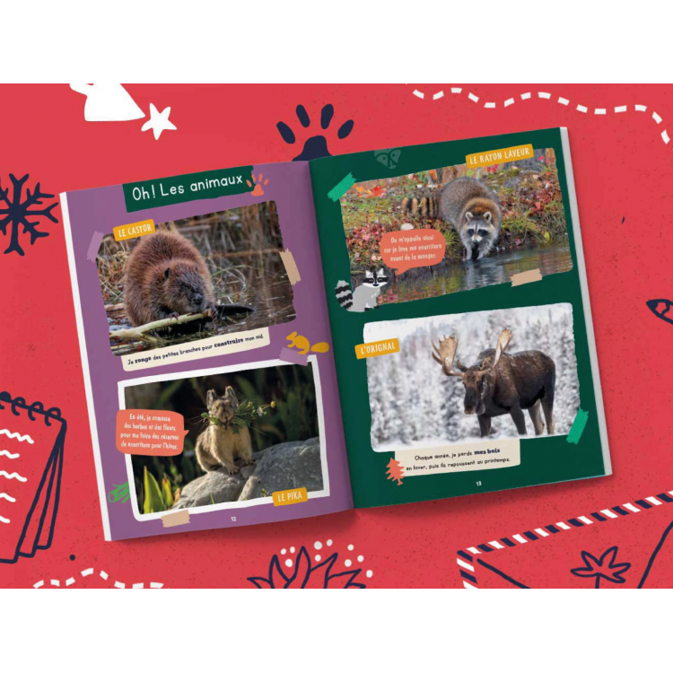 Carnet de voyage Les Mini Mondes - Canada (Ouest)