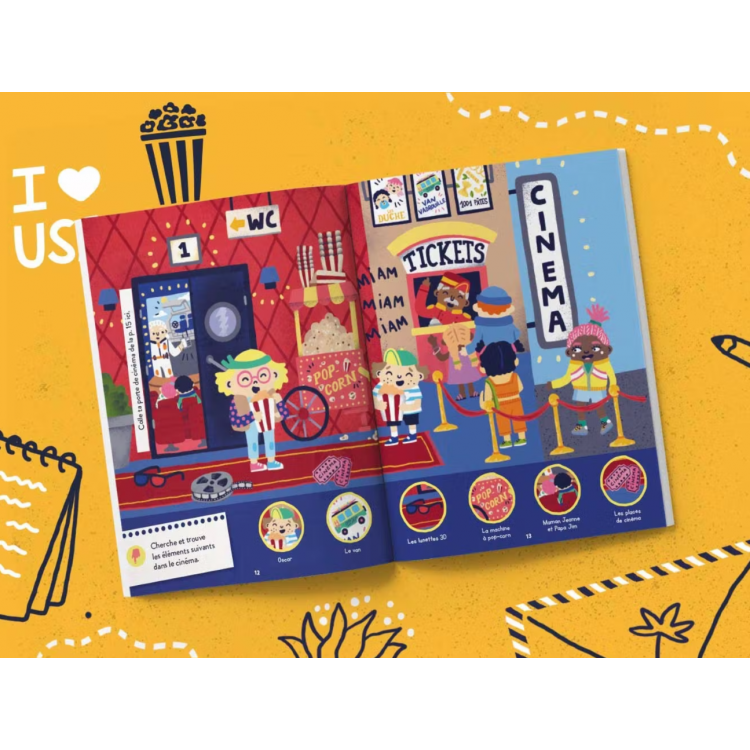 Carnet de voyage Les Mini Mondes - USA West Coast