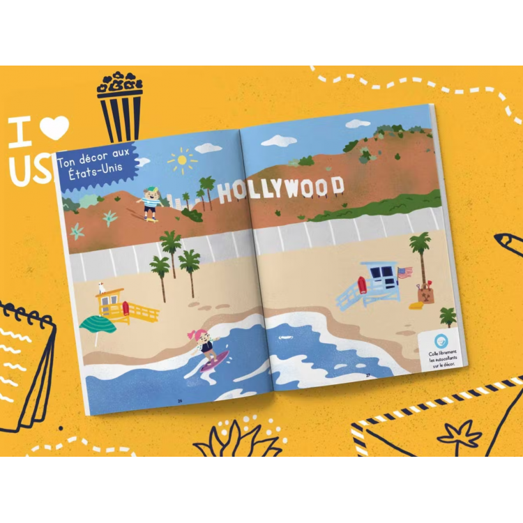 Carnet de voyage Les Mini Mondes - USA West Coast