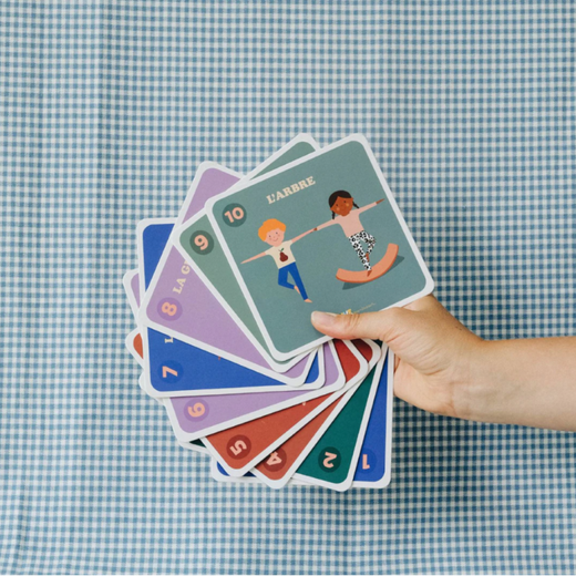 10 Cartes de Yoga enfant