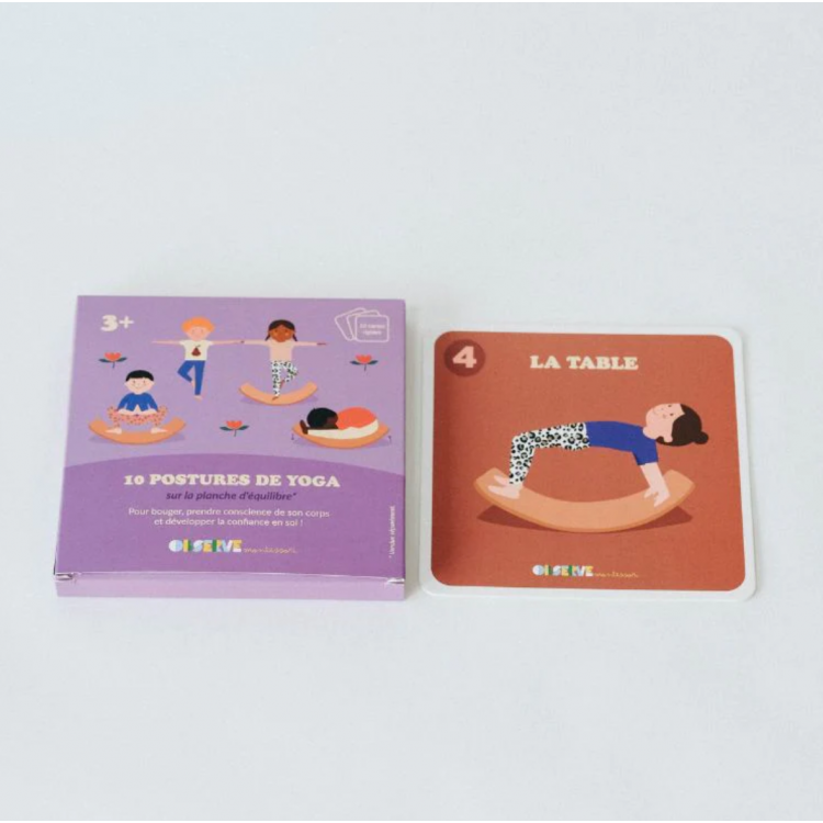 10 Cartes de Yoga enfant
