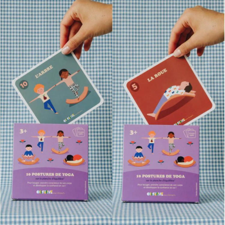10 Cartes de Yoga enfant