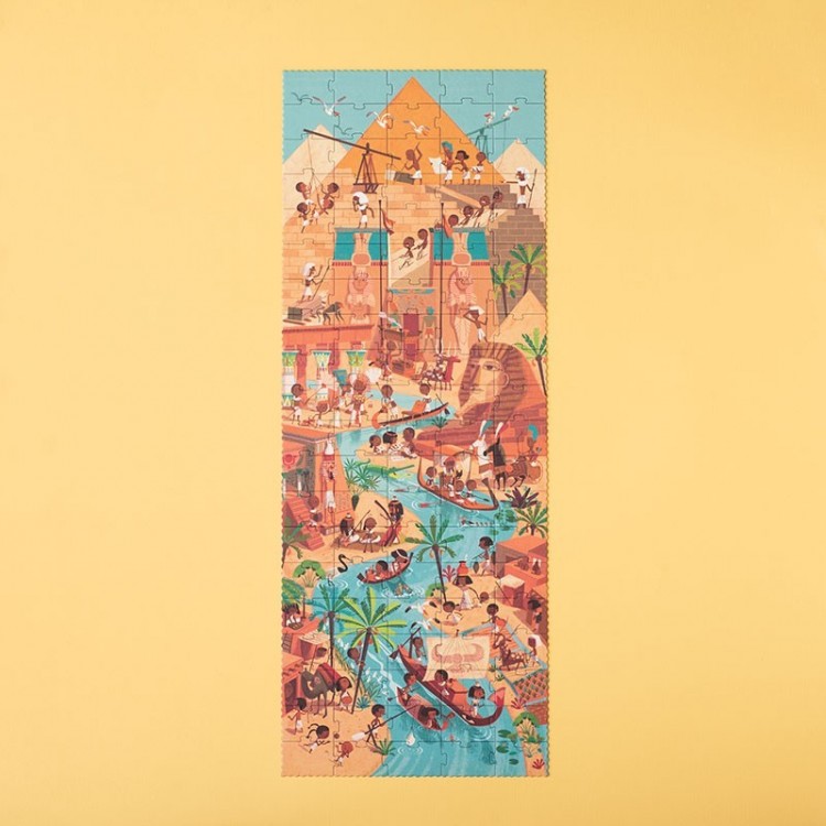 Puzzle 100 pièces "Les pyramides"