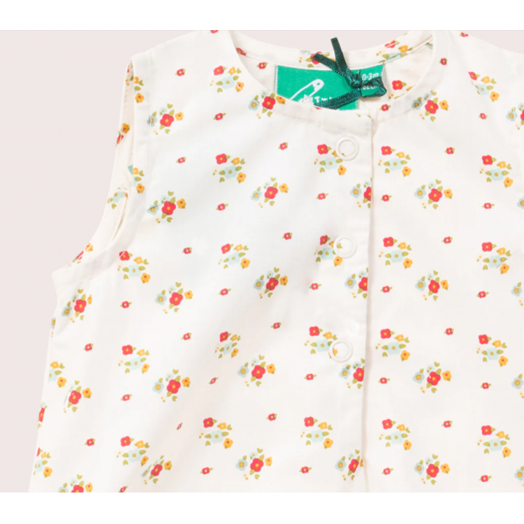 Barboteuse à motif "Petites Fleurs"