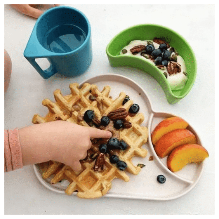 Set repas bambou biodégradable Nuage