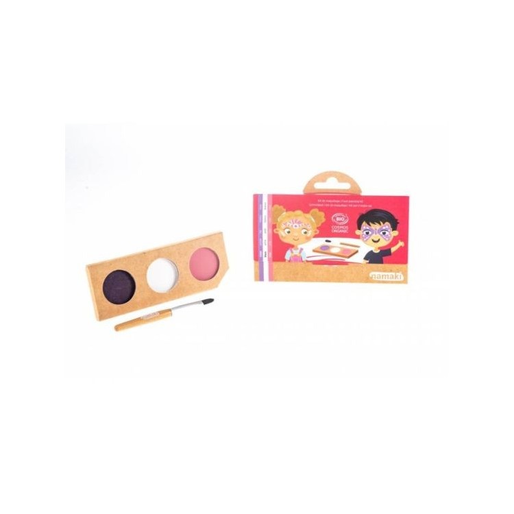 Kit de maquillage 3 couleurs Fée & Papillon