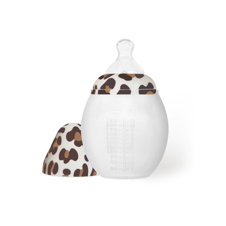 Biberon silicone Elhée - Collection "Graou"