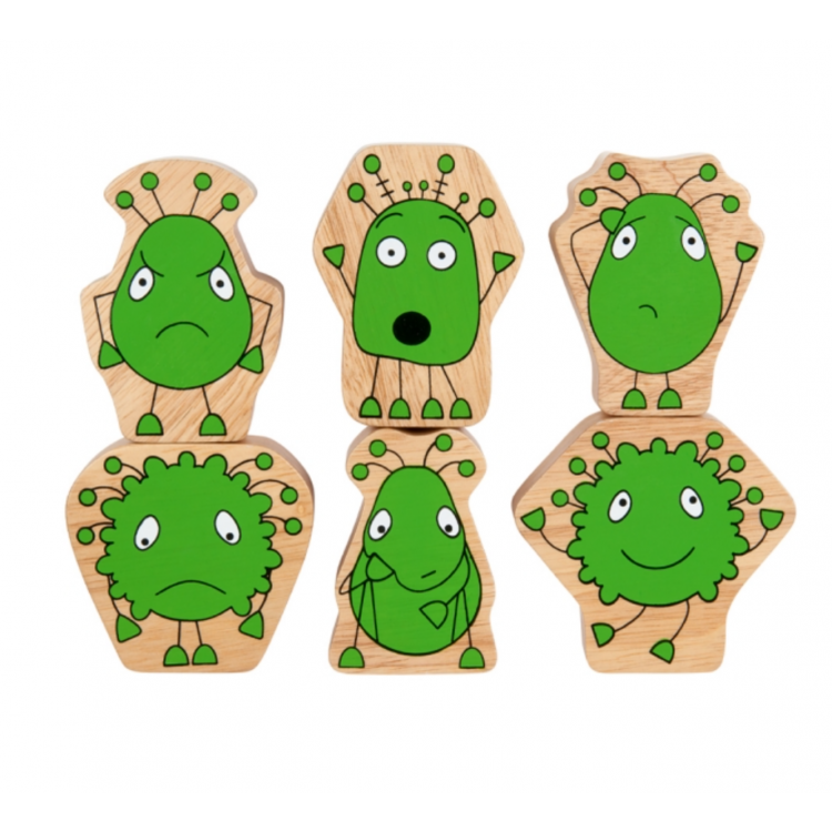 Jeu en bois - Compagnons de mes émotions