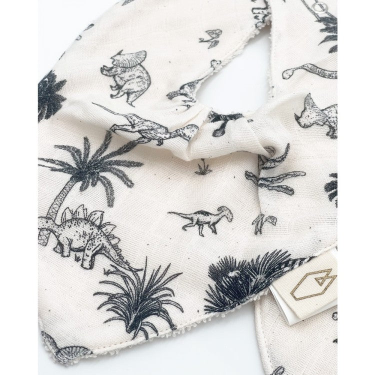 Bavoir bandana éponge Baby T-Rex