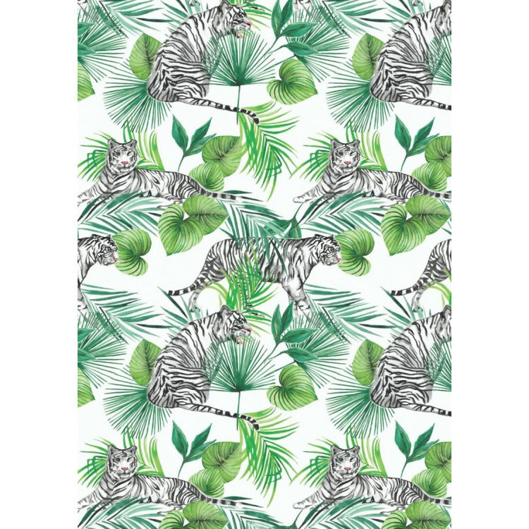 Grenouillère coton bio Tigre