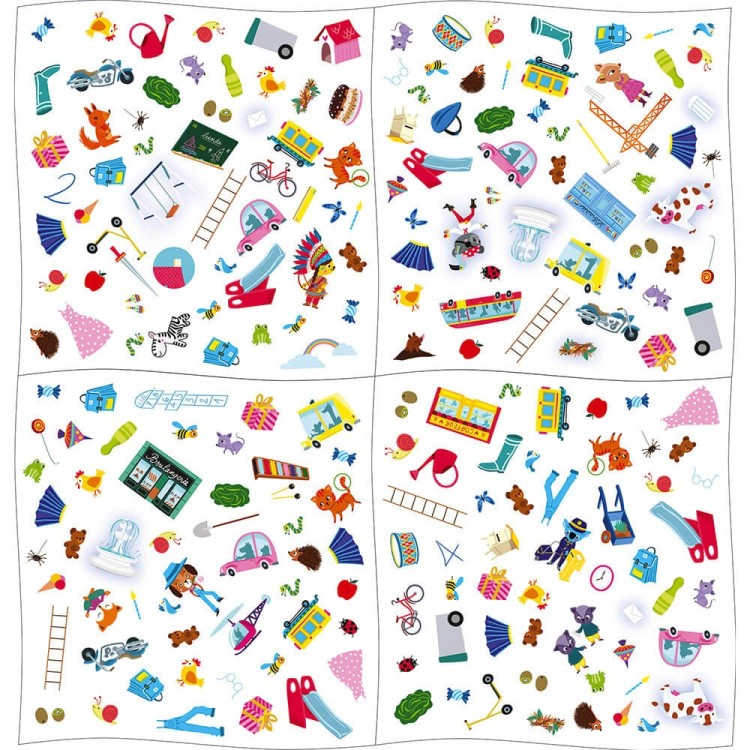 Jeu éducatif Cherche et trouve - Les lettres