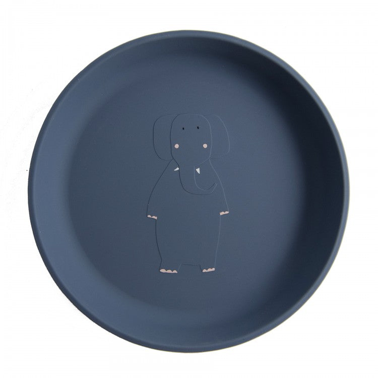 Assiette en silicone - Eléphant